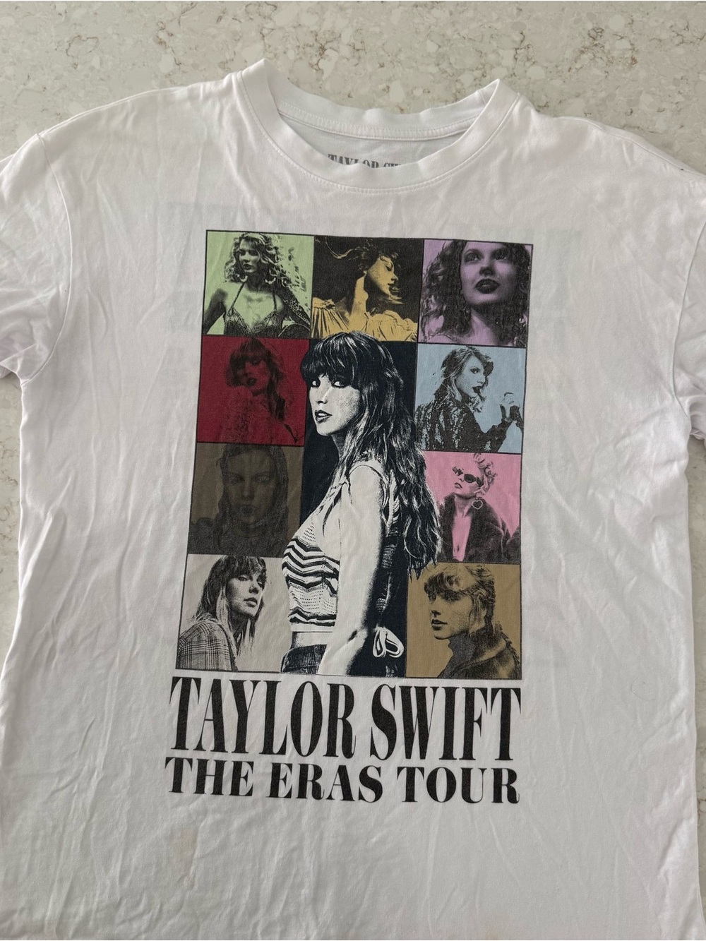 White Graphic Women’s Short Sleeve Tour Tee